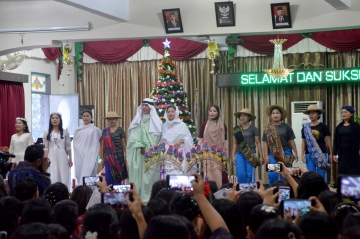 Acara Perayaan Natal STIKes Mitra Husada Medan Jumat, 20 Desember 2019