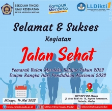 STIKes Mitra Husada Medan turut  menyemarakan Bulan Merdeka Belajar HARDIKNAS Provinsi Sumatera Utara