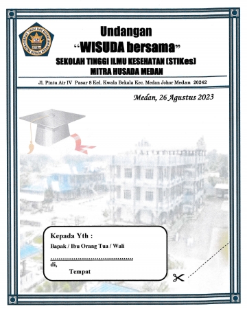 Undangan Wisuda Bersama STIKes Mitra Husada Medan T.A 2022/2023