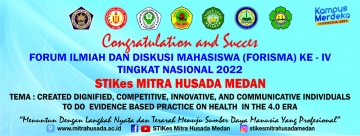 STIKes Mitra Husada Medan melaksanakan Pembukaan acara Forum Ilmiah dan Diskusi Mahasiswa (FORISMA) Ke-IV Tahun 2022 dan Kuliah Pakar